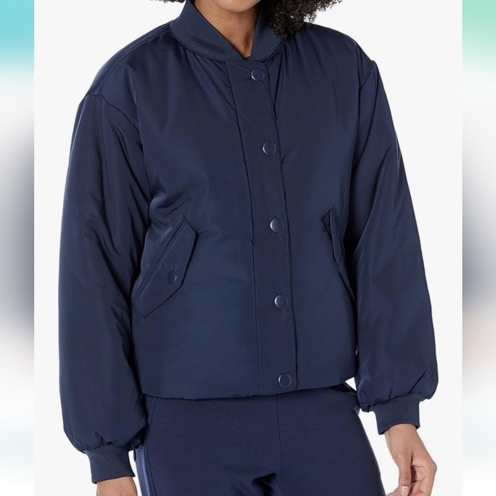 NWT AE Crop Bomber Jacket SzXL